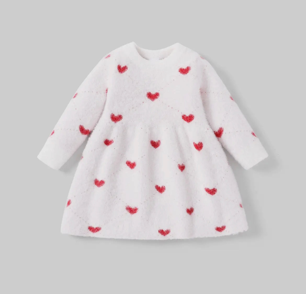 Greta Adele Heart Sweater Dress