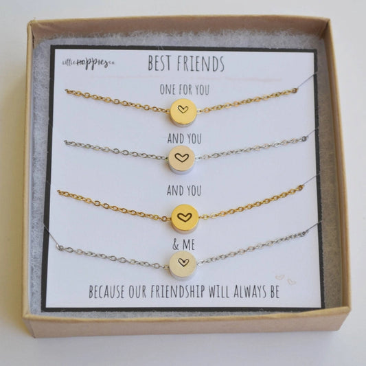 Friendship Necklace Set of Four