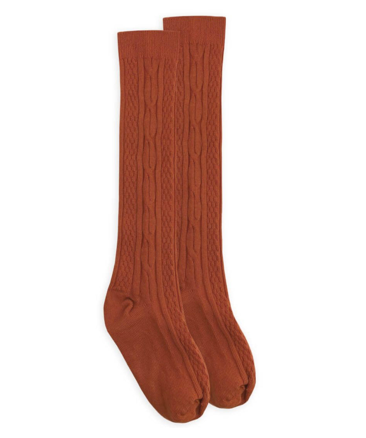 Cable Knit Knee High Socks (Jefferies Socks-Multiple Colors Available)