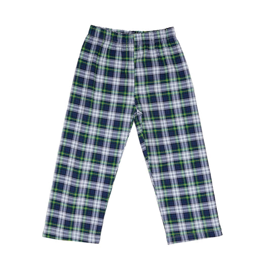 Camden Hayes Preppy Navy Blue Plaid Pants