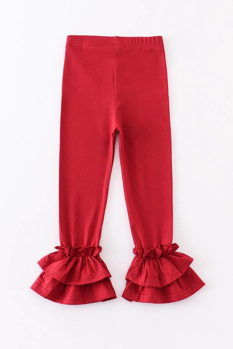 Charlotte Rose Ruffle Double Layered Pants